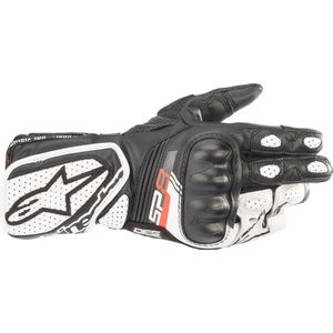 Alpinestars Stella SP-8 V3 Damen Handschuh lang weiß L - Motorradbekleidung - Motorradhandschuhe - Motorradhandschuhe Sport