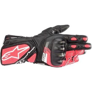 Alpinestars Stella SP-8 V3 Black White Diva Pink Gloves L - Maat L - Handschoen
