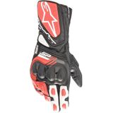 Alpinestars SP-8 V3, handschoenen, Zwart/Neon-Rood/Wit, L
