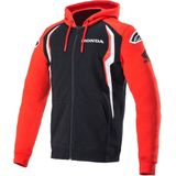 Alpinestars - Honda Zip Hoodie - Rood Zwart - Jas