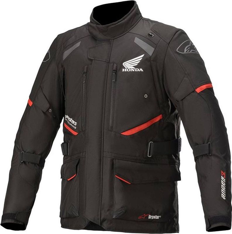 Alpinestars Honda Andes v3 Drystar Motorfiets textiel jas