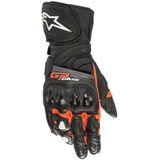Alpinestars GP Plus R V2, handschoenen, Zwart/Neon-Rood/Grijs/Wit, M
