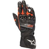 Alpinestars GP Plus V2 Gloves Black Red Fluo L - Maat L - Handschoen