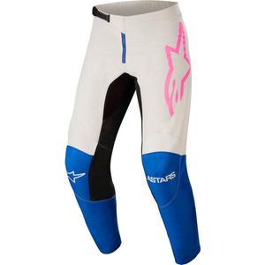 Alpinestars - Fluid Tripple - Motorbroek - Blauw Off White Pink Fluo
