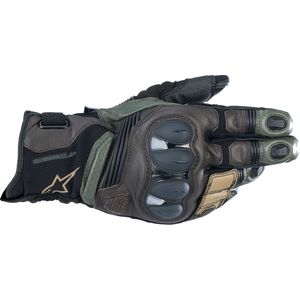 ALPINESTARS Belize V2 Dry Star Handschoenen Volwassenen - Black / Forest / Brown - XL