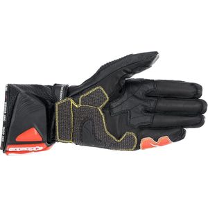 Alpinestars GP Tech V2, handschoenen, Zwart/Wit/Neon-Rood, M