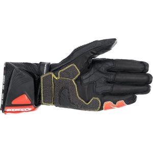 Alpinestars GP Tech V2, handschoenen, Zwart/Wit/Neon-Rood, XL