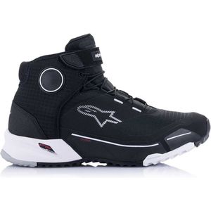 Motorschoenen Alpinestars CR-X Drystar Riding Zwart-Wit