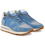 Philippe Model - Tropez Haute LOW MAN - Sneakers - Blauw - Leer
