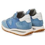 Philippe Model - Tropez Haute LOW MAN - Sneakers - Blauw - Leer