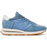 Philippe Model - Tropez Haute LOW MAN - Sneakers - Blauw - Leer