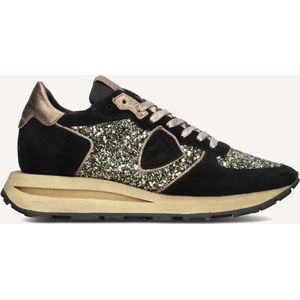 Philippe Model - Tropez Haute Low - Sneaker - Noir Or