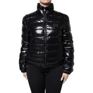 Dolce & Gabbana - Puffer Jacket - Zwart - Lange Mouwen