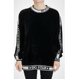 Dolce & Gabbana - DG Star Model - Sweatshirt - Zwart - Crew Neck Pullover