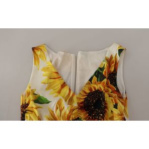 Dolce & Gabbana - Bloemenprint Midi Jurk - Veelkleurig