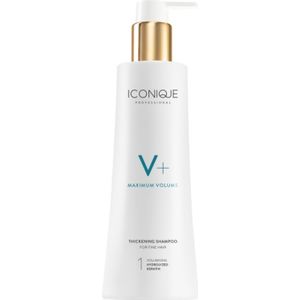 ICONIQUE Professional V+ Maximum volume Thickening shampoo Volume Shampoo voor fijn Haar 250 ml