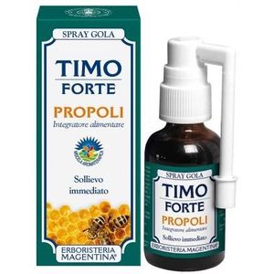 Erboristeria Magentina Timo Forte Spry Gola 30 ml Propolis