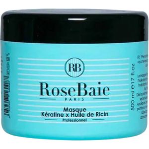 Rosebaie Keratine masker ricinusolie 500 ml