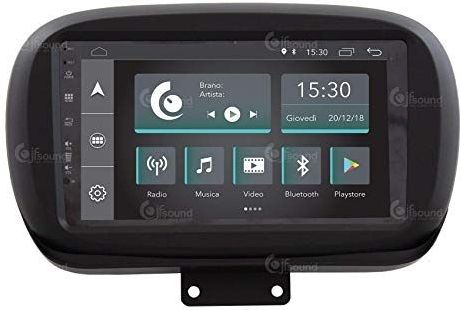JF Sound - Custom Fit - Autoradio - Android - GPS - Bluetooth - WiFi - DAB - USB - Full HD Touchscreen 9