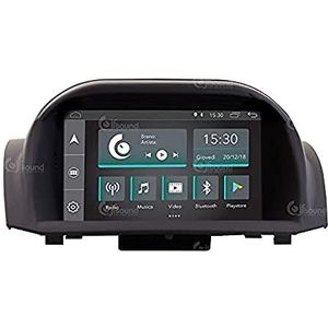 Op maat gemaakte autoradio voor Ford Fiesta 2013-16 Android GPS Bluetooth WiFi Dab USB Full HD Touchscreen Display 7"" Easyconnect