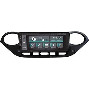 Jf Sound Car Audio System Aangepaste autoradio Hyundai I10 Android Dab GPS, Bluetooth, WiFi USB Full HD Touchscreen Display 7 inch