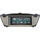 Op maat gemaakte autoradio voor Hyundai IX35 Android GPS Bluetooth WiFi Dab USB Full HD Touchscreen Display 7"" Easyconnect