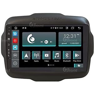Jf Sound - Op Maat Gemaakte Autoradio - 9 inch - Android GPS Bluetooth WiFi Dab USB Full HD Touchscreen Display