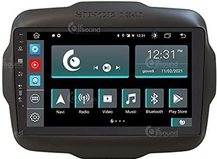 Jf Sound - Op Maat Gemaakte Autoradio - 9 inch - Android GPS Bluetooth WiFi Dab USB Full HD Touchscreen Display