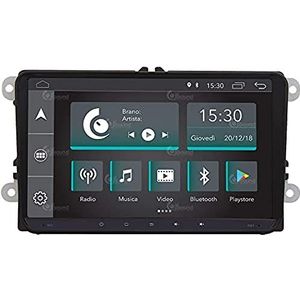 Op maat gemaakte autoradio voor Volkswagen Android GPS Bluetooth WiFi Dab USB Full HD Touchscreen Display 9"" Easyconnect
