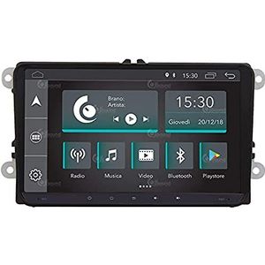 Aangepaste autoradio Volkswagen Android GPS Bluetooth WiFi Dab USB Full HD Touchscreen Display 9