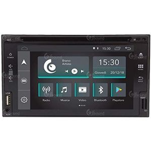 Universeel autoradio 2DIN DVD Android GPS Bluetooth WiFi Dab USB Full HD Touchscreen Display 6.2"" Easyconnect