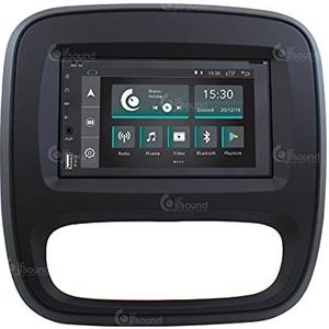 Op maat gemaakte autoradio voor Fiat Talento Android GPS Bluetooth WiFi Dab USB Full HD Touchscreen Display 6.2"" Easyconnect