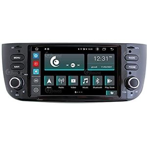 Aangepaste Auto Radio voor Punto Evo Android GPS Bluetooth WiFi Dab USB Full HD Touchscreen Display 6,2 inch Easyconnect Processor 8 core spraakopdrachten