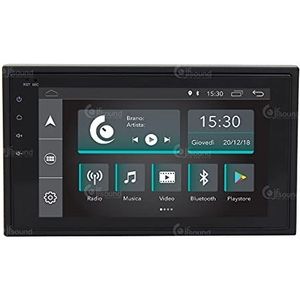 Jf Sound - 2 Din Universele Autoradio - Android - GPS - Bluetooth - WiFi - 6.2 inch - HD Touchscreen