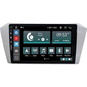 JFSound - Passat B8 Autoradio - Grijs - 10 inch - Android Auto en Apple Carplay