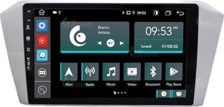 JFSound - Passat B8 Autoradio - Grijs - 10 inch - Android Auto en Apple Carplay