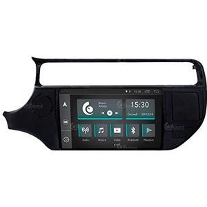 Specifieke autoradio voor Kio Rio 2015-2017 Android GPS Bluetooth WiFi USB DAB+ Touchscreen 9"" 8core Carplay AndroidAuto