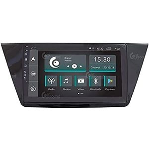 Aangepaste Auto Radio voor Volkswagen Touran Android GPS Bluetooth WiFi USB Full HD Touchscreen Display 10"" Easyconnect
