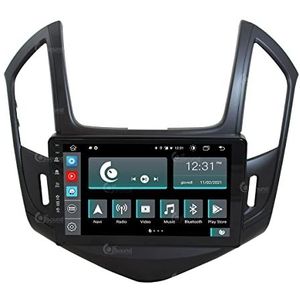 Specifieke autoradio voor Chevrolet Cruze na 2013 zwart Android GPS Bluetooth WiFi USB DAB+ Touchscreen 9"" 8core Carplay AndroidAuto