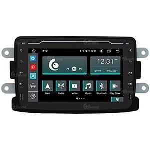 Specifieke autoradio voor Dacia Duster Android GPS Bluetooth WiFi USB DAB+ Touchscreen 7"" 8core Carplay AndroidAuto