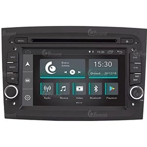 Auto-radio, passend voor Fiat Doblò Android GPS Bluetooth WiFi USB Dab+ Touchscreen 7 inch 4Core Carplay Android Auto