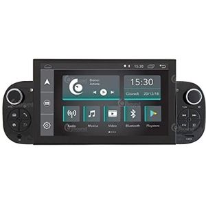 Specifieke autoradio voor Fiat Panda Android GPS Bluetooth WiFi USB DAB+ Touchscreen 6.2"" 4core Carplay AndroidAuto