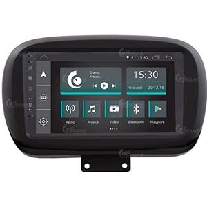 Aangepaste Auto Radio voor Fiat 500X Android GPS Bluetooth WiFi USB Dab+ Touchscreen 9 inch 4 core Carplay AndroidAuto