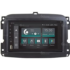Aangepaste auto radio voor Fiat 500L Android GPS Bluetooth WiFi USB Dab+ Touchscreen 6,2 inch 4 core Carplay AndroidAuto
