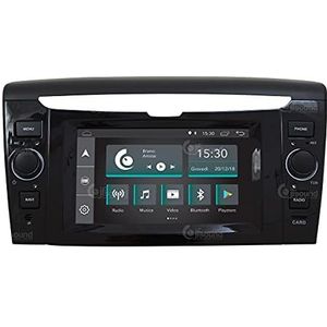 Op maat gemaakte autoradio voor Lancia Ypsilon Android GPS Bluetooth WiFi Dab USB Full HD Touchscreen Display 6.2"" Easyconnect