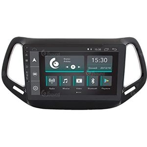 Aangepaste Auto Radio voor Jeep Compass Android GPS Bluetooth WiFi USB Full HD Touchscreen Display 10"" Easyconnect