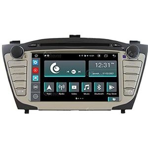 Specifieke autoradio voor Hyundai IX35 standaard met GPS, camera en klein LCD-scherm Android GPS Bluetooth WiFi USB DAB+ Touchscreen 7"" 8core Carplay AndroidAuto