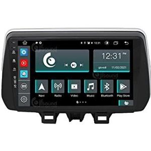 Aangepaste Auto Radio Voor Hyundai Tucson 2018-21 Android GPS Bluetooth WiFi USB Dab+ Touchscreen 9"" 8core Carplay AndroidAuto