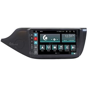Aangepaste Auto Radio voor Kia Ceed vanaf 2012 Zwart Ondoorzichtig met GPS en Serie Camera Standaard Android GPS Bluetooth WiFi USB Dab+ Touchscreen 9"" 8core Carplay Android Auto
