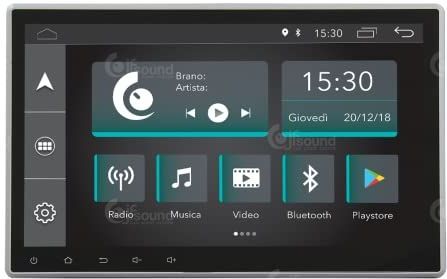 Jf Sound - 2 Din Universele Autoradio - 10 inch - Android GPS Bluetooth WiFi DAB+ Touchscreen